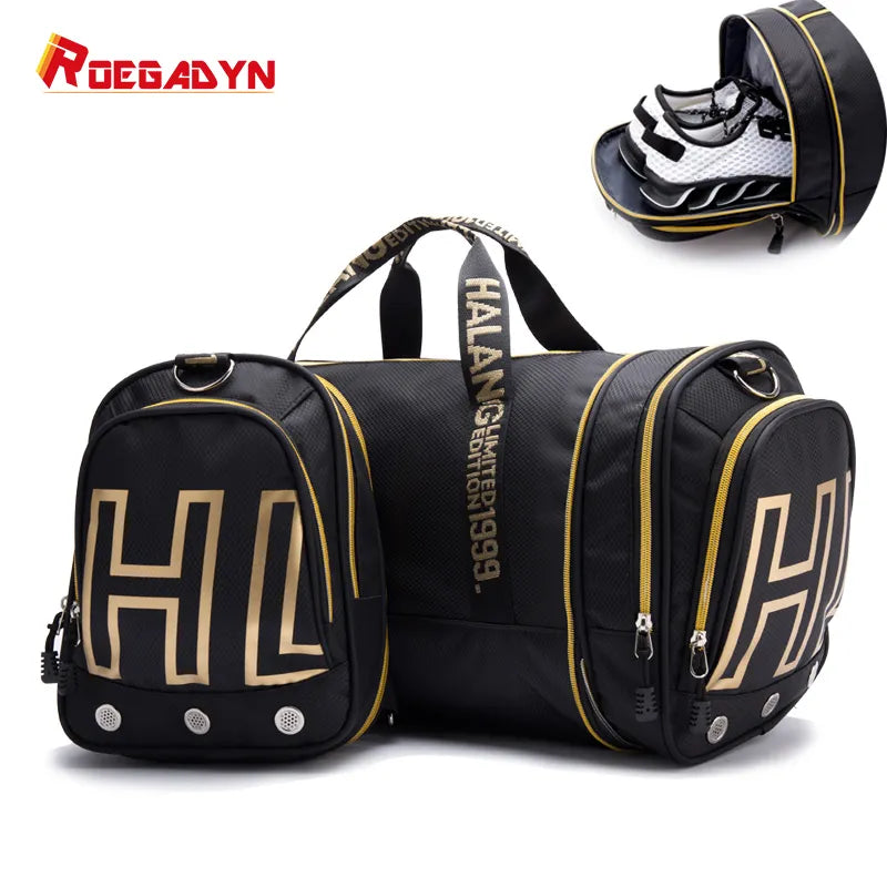 Large Capacity Folding Gym Bag