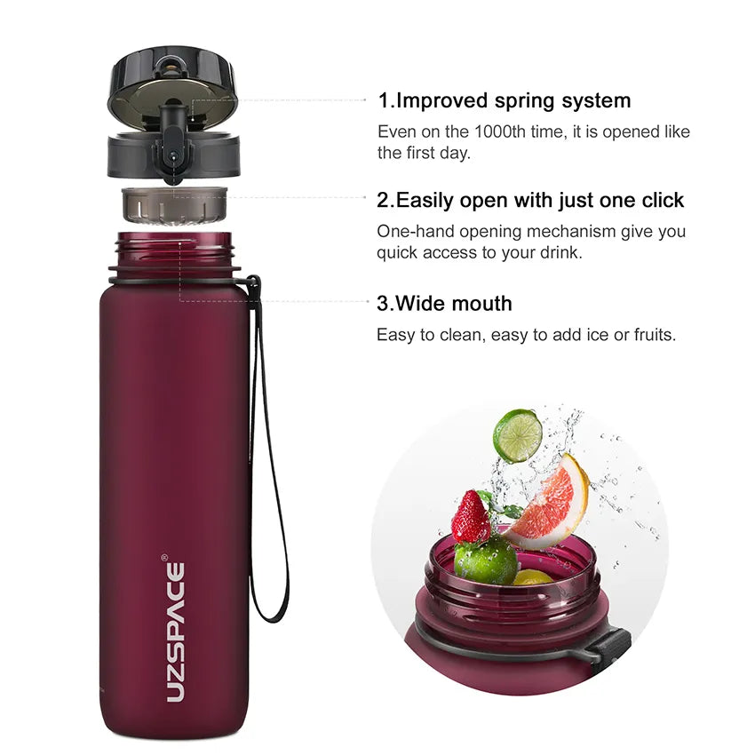 Sports Water Bottle BPA Leak-proof