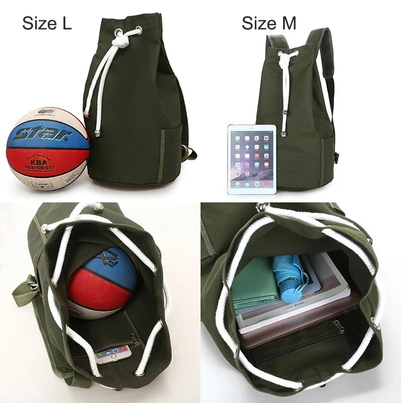 Men Gym Bag Drawstring