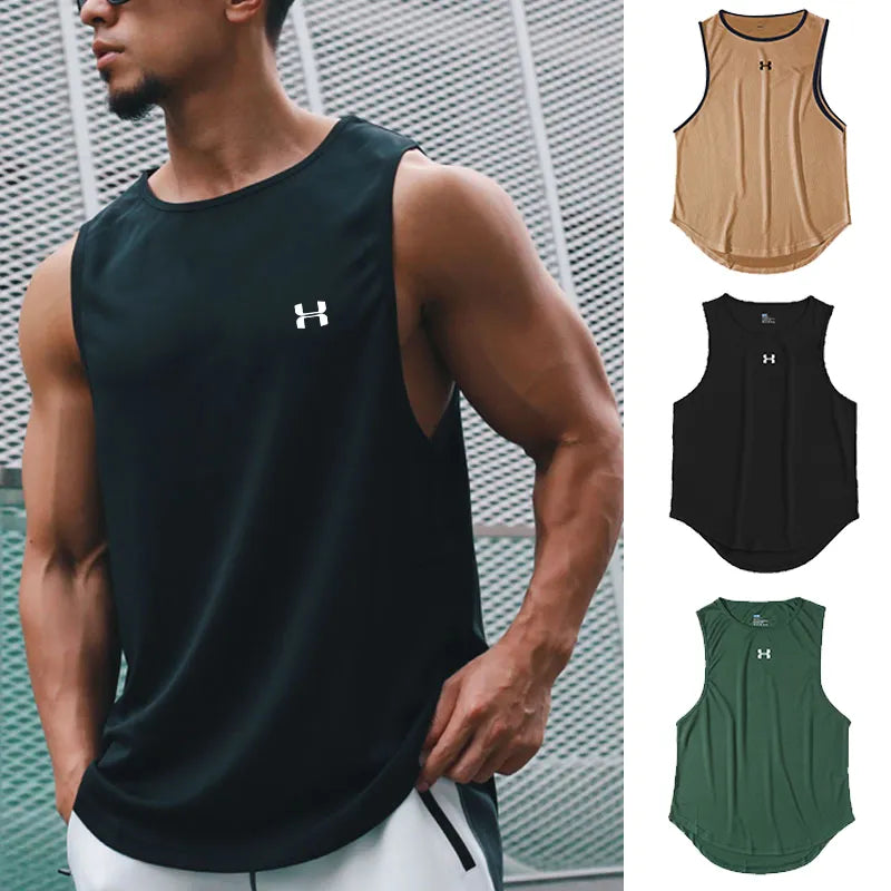 Summer Mesh Bodybuilding Vest