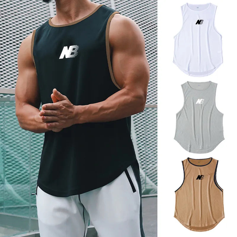 Summer Tank Top Men's Gym