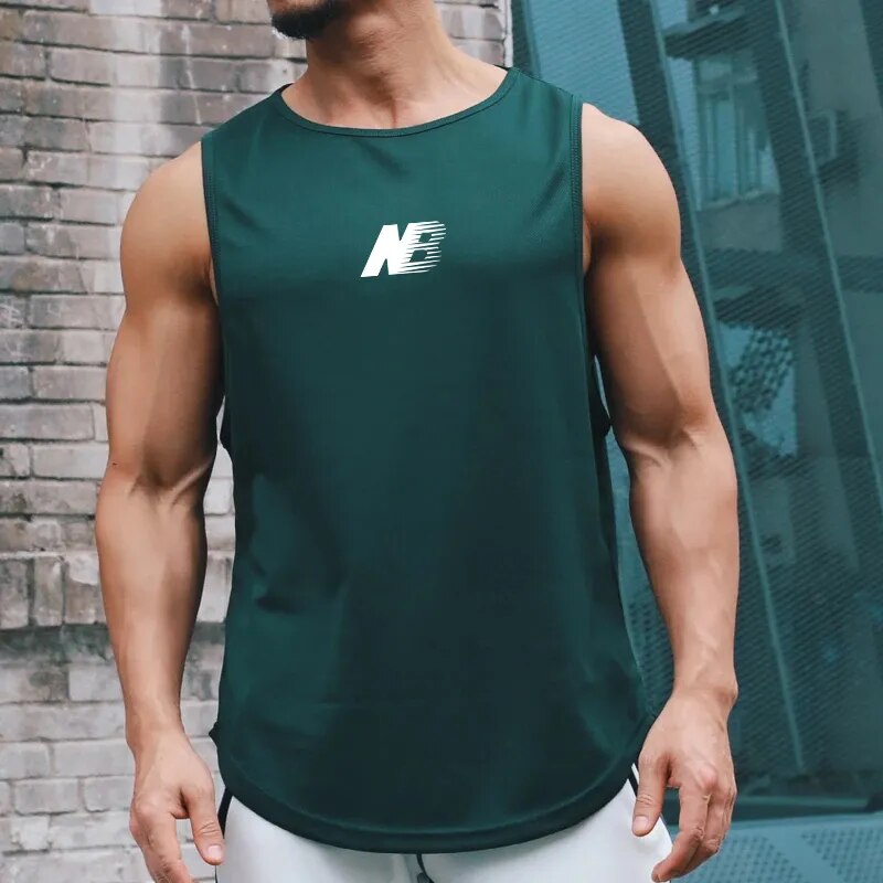 Summer Tank Top Men's Gym