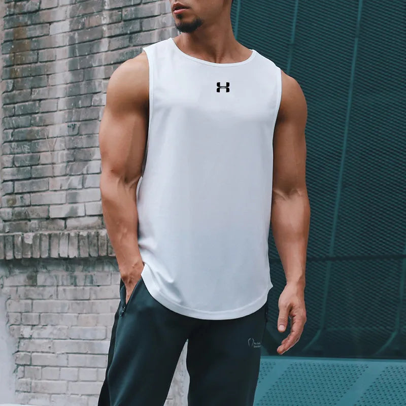 Summer Mesh Bodybuilding Vest