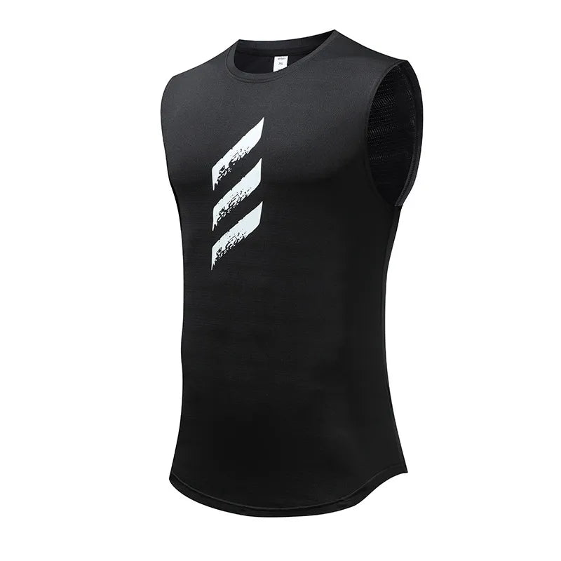 New Men Tank Top Gym Mesh