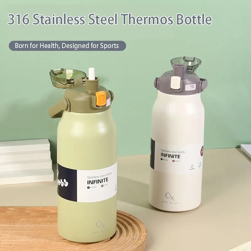 Large Capacity Thermal Water Bottle