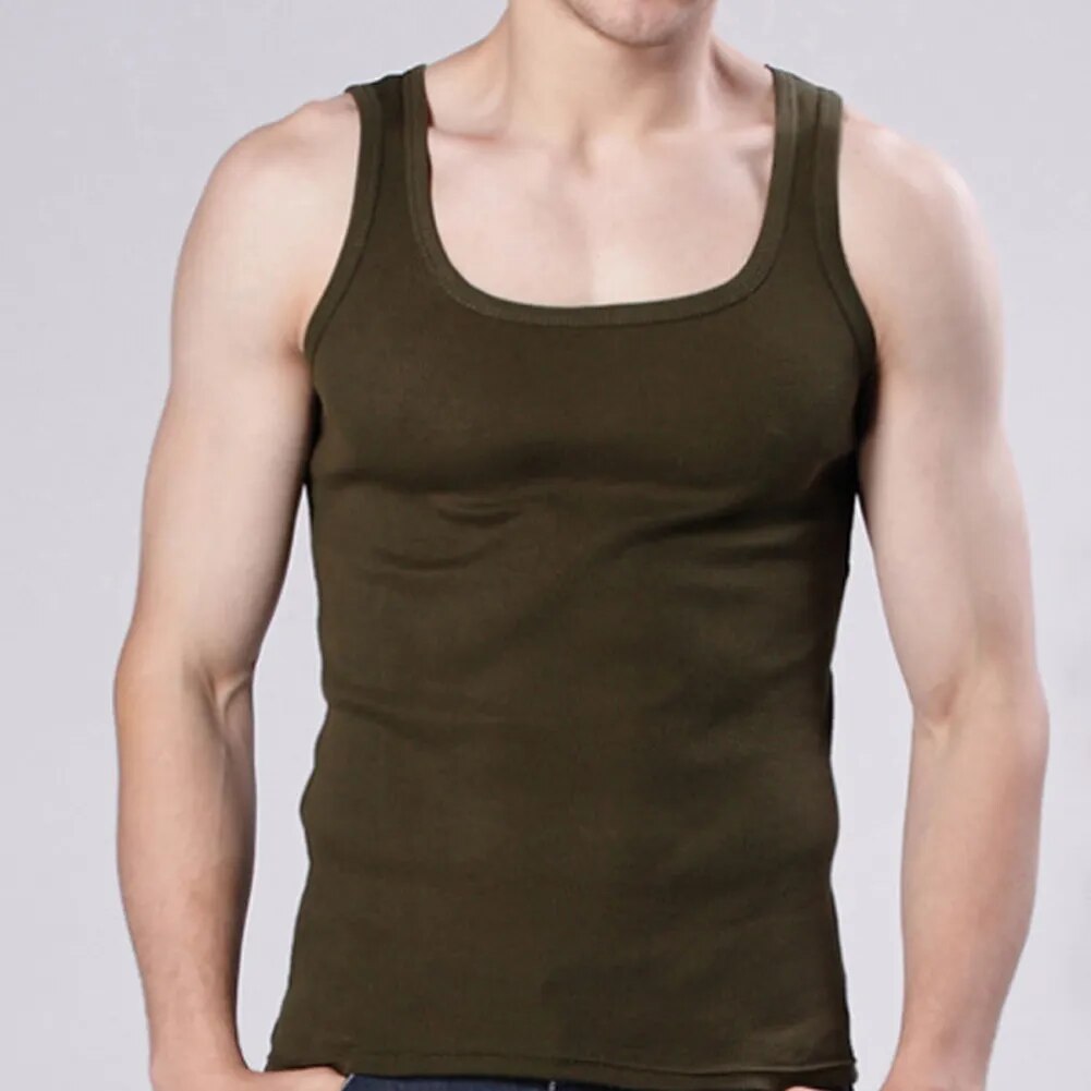 Men's Underwear Cotton Tank Top